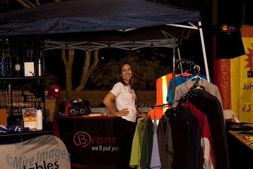 our booth at North Scottsdale Chamber Anniversary 2011