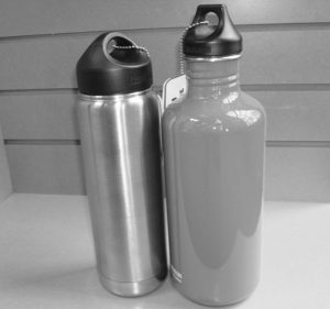put your logo on metal water bottles like these